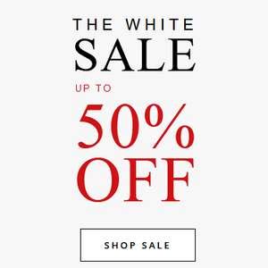 white company discount off sale
